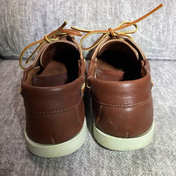 Levi’s brown leather men’s shoes, size 7.5M - Picture 2 of 10